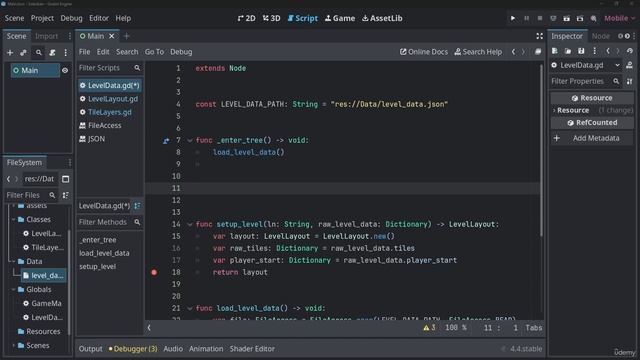 167. 03 - Reading in level data смотреть онлайн