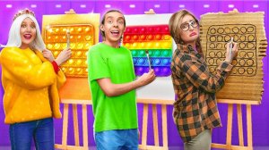 Деньги против навыков: творческий баттл и хитрости с красками 🎨 123GO!