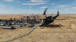 DCS: Syria Map - Flying over an oil base