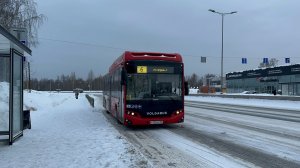 Автобус  Volgabus-5270.G4 (CNG) №С135ВР на маршруте №6 в Перми, 2026 год