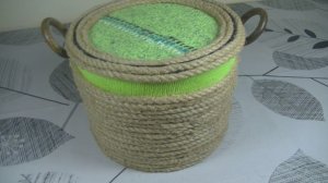 Контейнер для хранения из пластикового ведра .