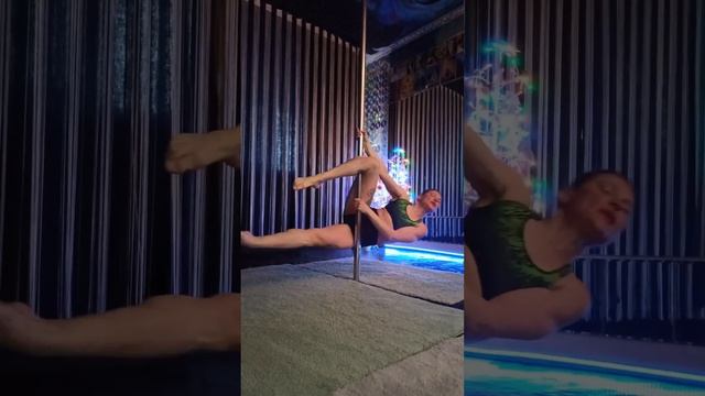 Танцы на пилоне💗 Пилонный спорт 🏆 Самая крутая тренировка🤗 Обожаю пилон