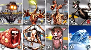 ВСЕ СУЩЕСТВА ТРЕВОРА ХЕНДЕРСОНА?! Что, если я СТАНУ ПАЙП ХЕД, САЙРЕН ХЕД,... в BARRY'S PRISON RUN!