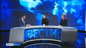 Гости студии — члены Союза художников и ремесленников Прибайкалья Наталья Агафонова и Евгения Сморж