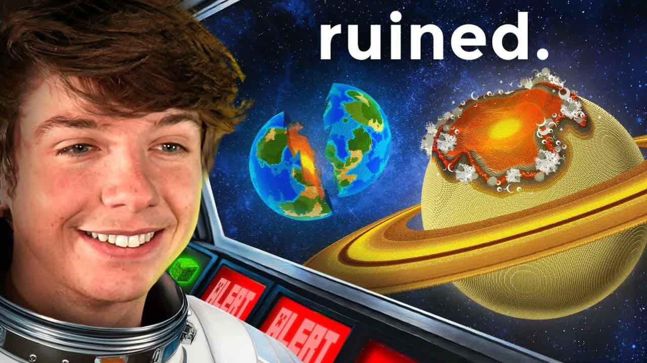 Я Разрушил Солнечную Систему в Minecraft!