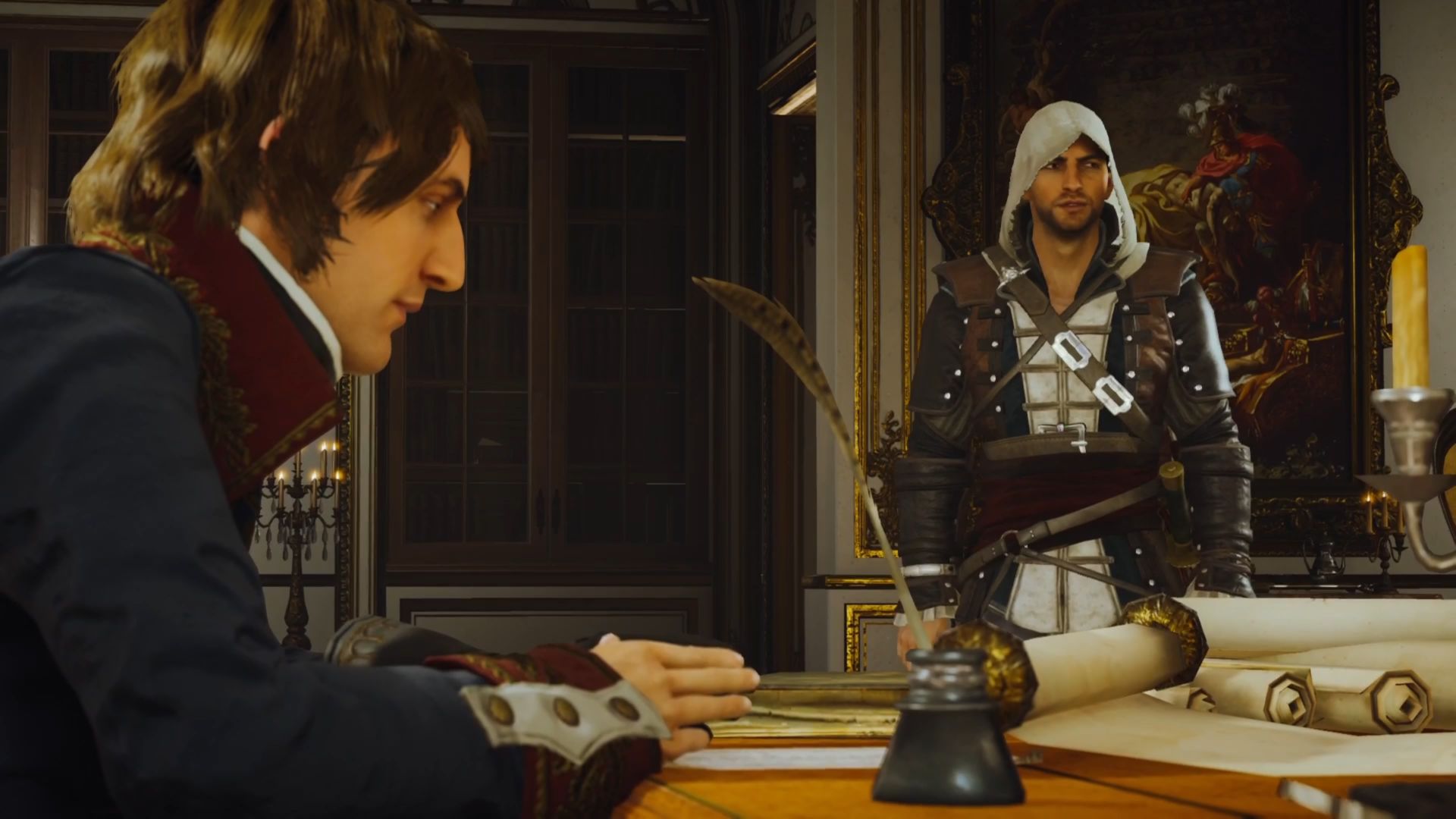 17. Assassins Creed Unity. Ps 4. RUs озвучка. Разговор с Наполеоном. Убийство Руя.