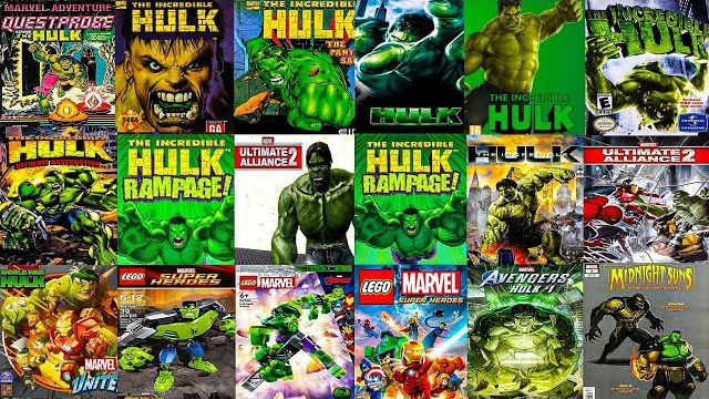 Эволюция Серии Игр Халк - The Evolution Of HULK Games (1984-2022)