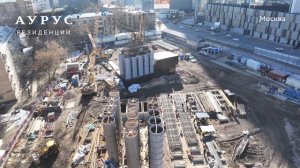 Ход строительства  ЖК «АУРУС Резиденции» в Москве от застройщика «Страна Девелопмент», 01.04.2026