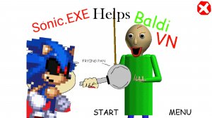 Sonic.EXE Helps Baldi VN