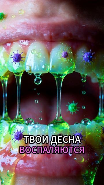 Что будет, если перестать чистить зубы 😳