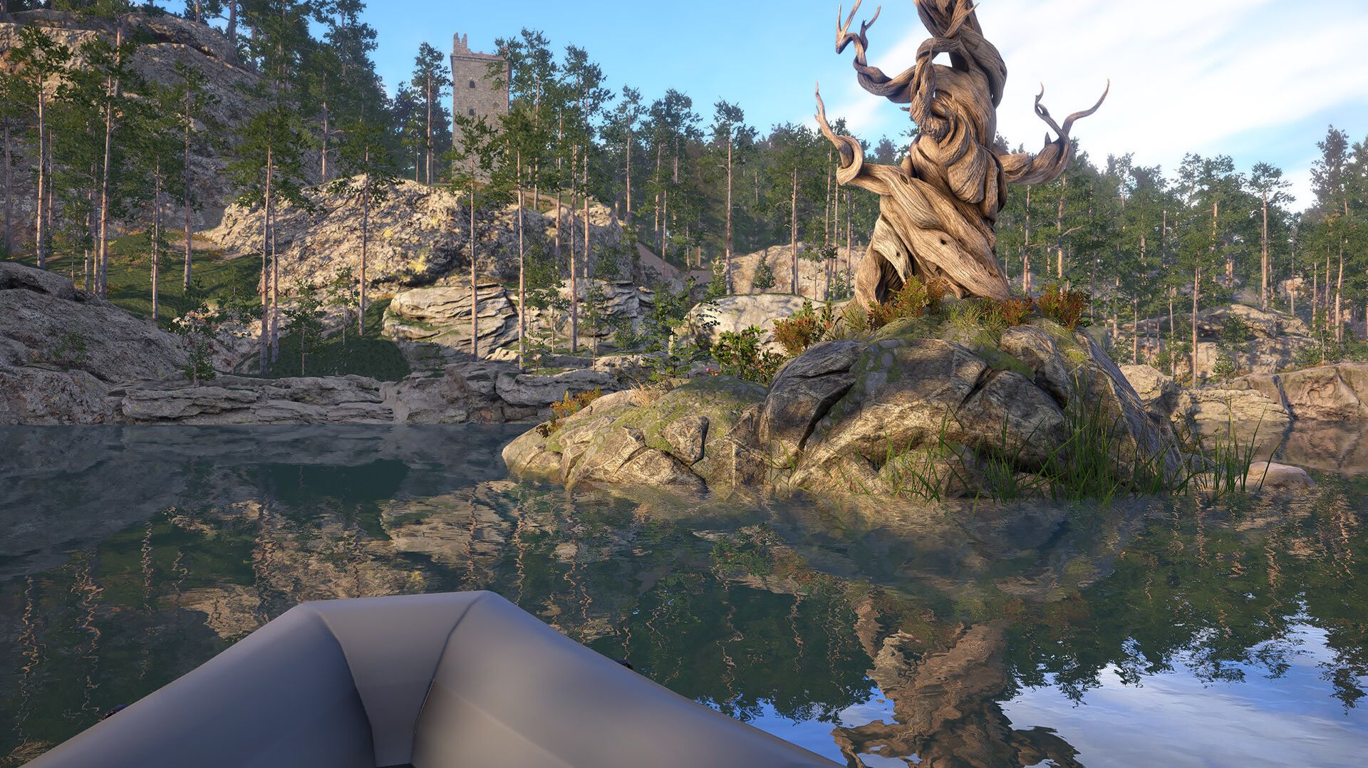 Играем в Russian Fishing 4 ловим леща и другую рыбку на оз.Острог.