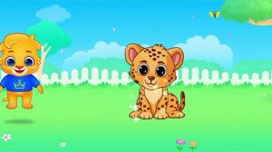 Детский развивающий мультфильм, пазлы.