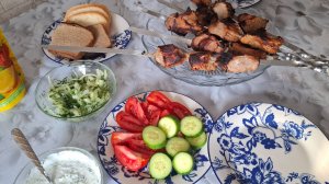 Сегодня у нас баня и шашлычок