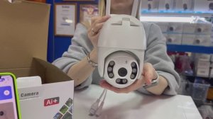 Поворотная wifi камера приложение v380 pro улица