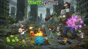 Зомби против растений Plants vs Zombies ПвЗ PvZ Растения против Зомби