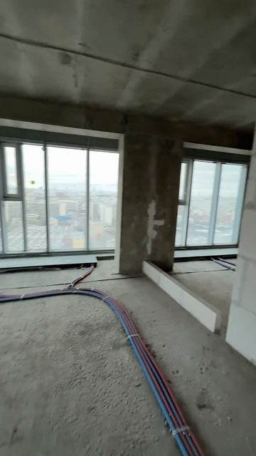 С чего начинается ремонт квартиры 140 м² в новостройке | ЖК Sky House