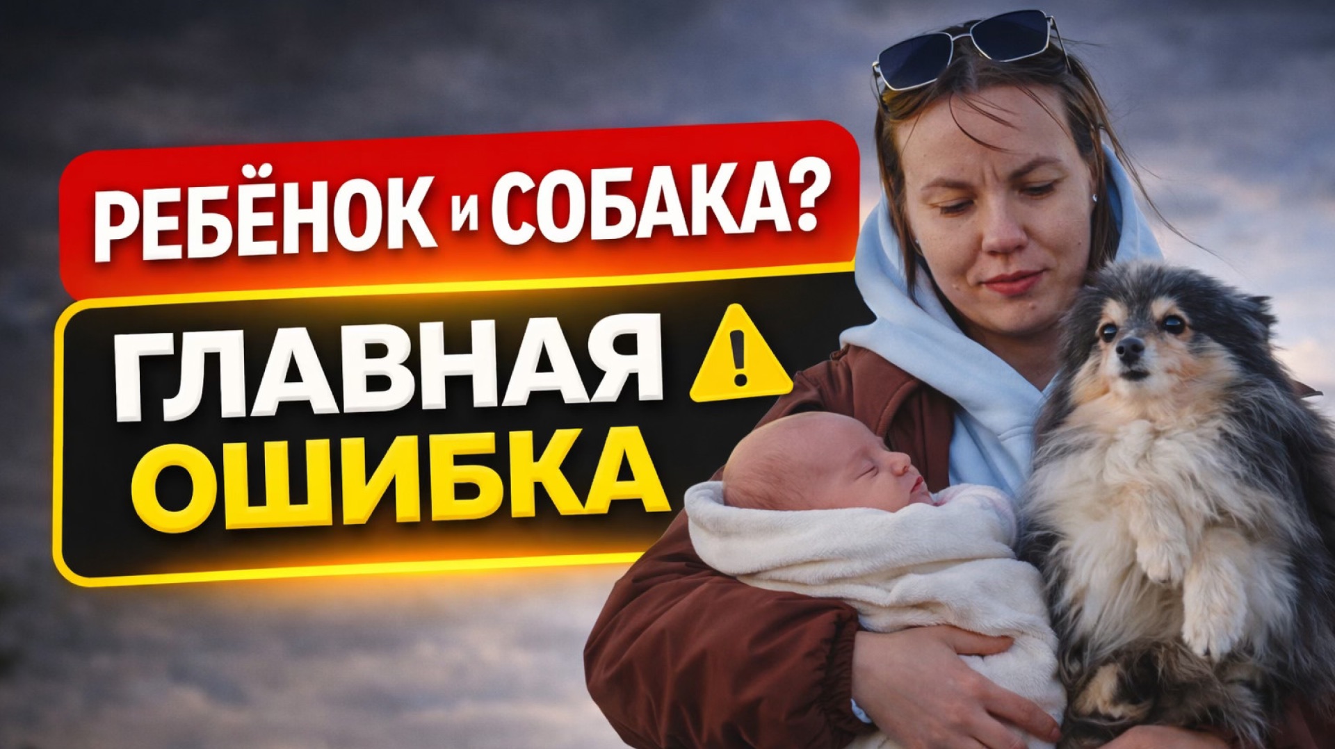 У вас будет ребёнок? Вот главная ошибка с собакой