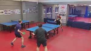 Здобнов/Зинченко (841) - Шибков/Иванов (1022) 26.03 настольный теннис Парный РАНДОМ турнир