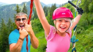 Веселые путешествия Насти и Папы | ВИДЕО ДЛЯ ДЕТЕЙ