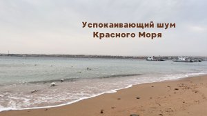 Шум красного моря | Успокаивающие звуки волн и ветра