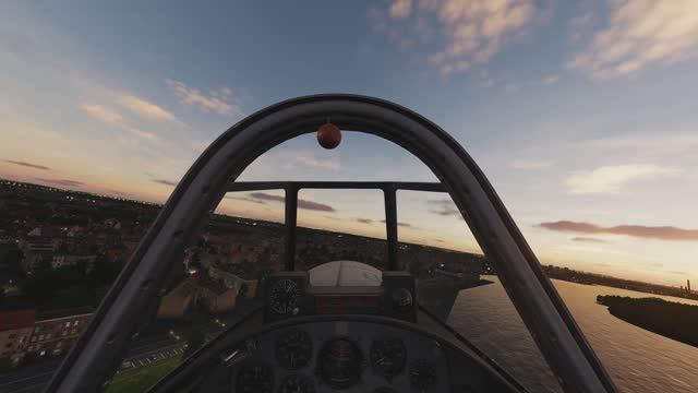 DCS: Cold War Germany - Rostock City Tour On Yak-52