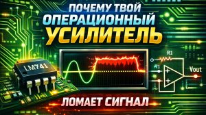 Как работает операционный усилитель и почему он стабильнее транзистора?