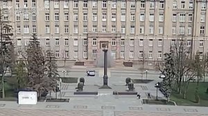 ‼️🇷🇺🇺🇦 Момент удара ВСУ по зданию правительства Белгородской области, количество пострадавших ув