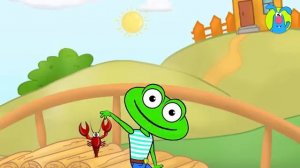 ЛЯГУШОНОК - БОЛТУШОНОК ВЕСЁЛАЯ МУЛЬТиПЕСЕНКА ДЛЯ ДЕТЕЙ 0+