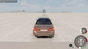 Обзор BMW M5 F90 (BeamNG.drive)