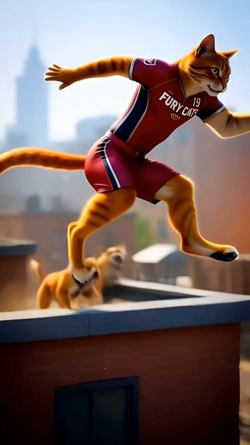 паркур /fury cats series