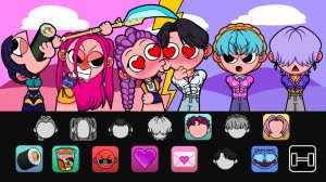 К-ПОП СПРУНКИ Мод - Хантрикс ПРОТИВ Саджа Бойс Охотницы на Демонов