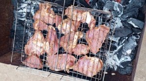 Жарю шашлыки