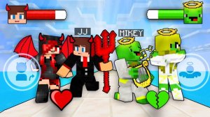 Джей Джей Девил против Майки Энджела - игра в жанре любовного бега. Майнкрафт Мультик