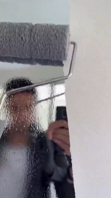 Зеркало, которое просто наносят краской