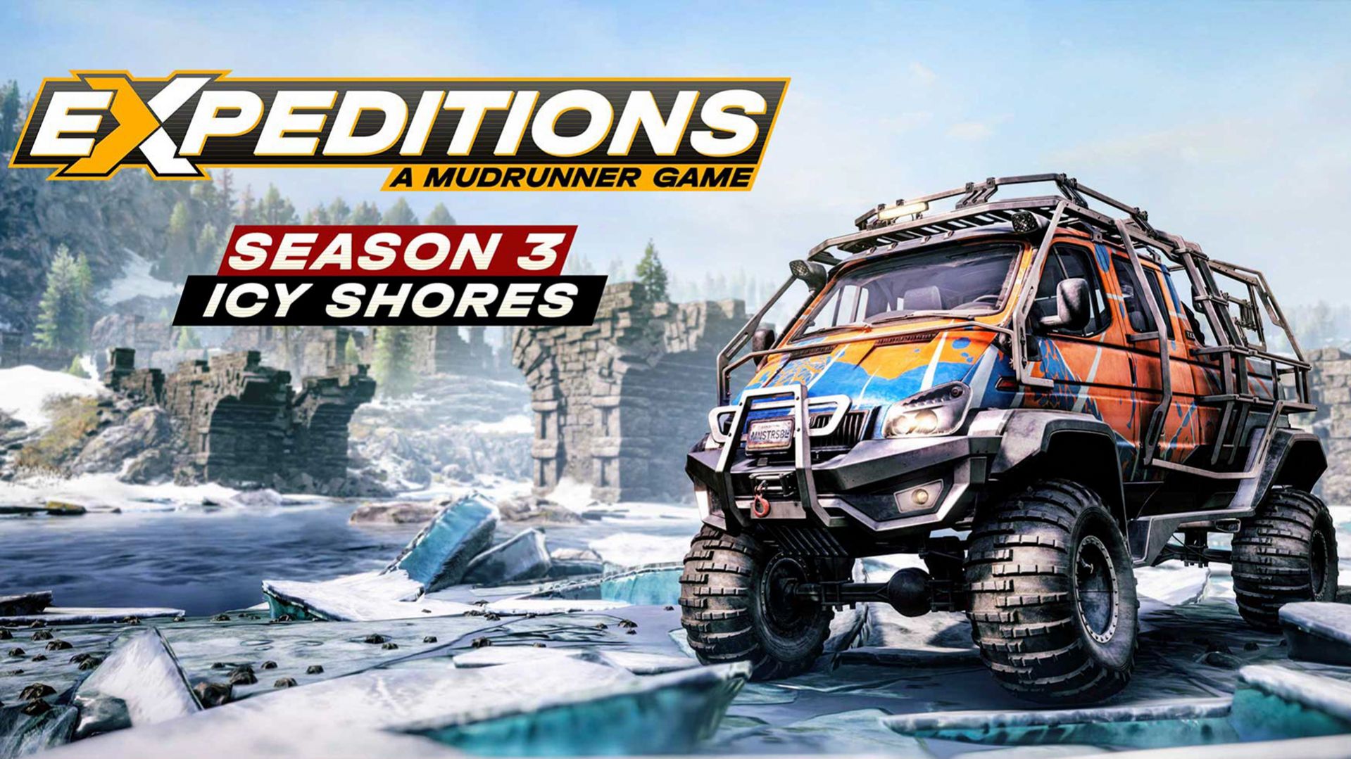 Expeditions: A MudRunner Game 123 серия Трансильванские Альпы : Городское собрание