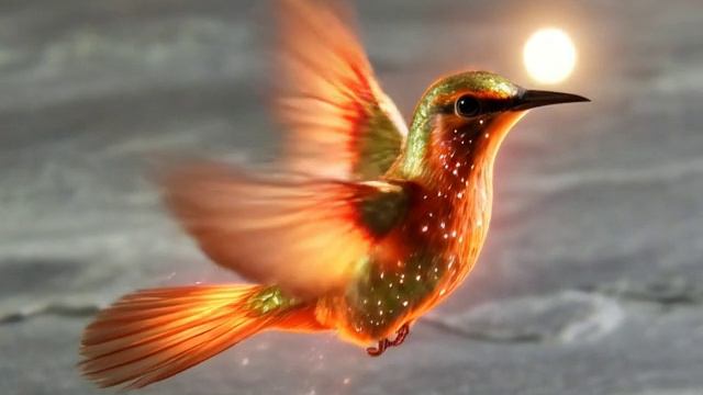 Кокон шелкопряда и кристалл аметиста