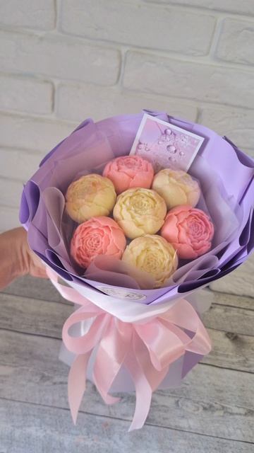 шоколадные пионы