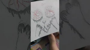 смотрю свои рисунки, можете в комментариях оценивать их.