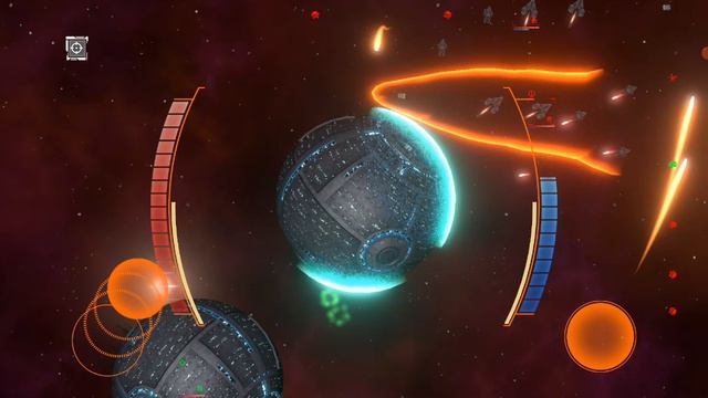 тестирую звезду смерти на мощь!