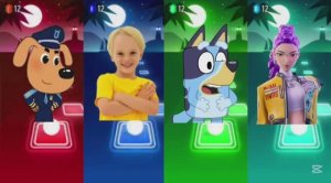 Тайлс Хоп: Музыкальный Баттл — К-Поп Охотники на Демонов, Блуи, Влад и Ники против Шерифа Лабрадора