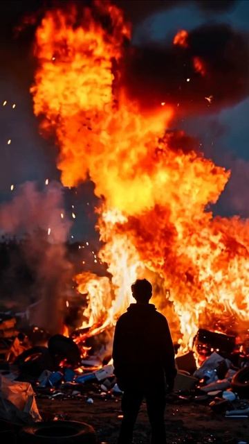 Пламя надежды: конец всего #плач #потеря #тоска