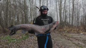 🔼🔼 🔼ТРОФЕЙНАЯ ПОДВОДНАЯ РЫБАЛКА НА ЧЁРНЫХ АМУРОВ🔼🔼🔼