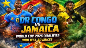 ДР Конго — Ямайка Футбол ЧМ 2026. Межконтинентальный отбор. Финальный этап. Прямая Трансляция