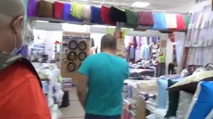 Торгуемся с китайцем.Выбираем ткань для штор.