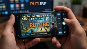 Делаем СТРИМ ИГРЫ на RUTUBE с телефона Рутуб Прямой эфир ИГРЫ на Рутуб RUTUBE со смартфона