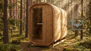 Комплект бани/сауны из термодревесины для самостоятельной сборки