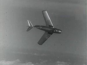 Фильмы НИИ ВВС РККА. Советские военные самолеты. Штопор самолётов МиГ со стреловидным крылом