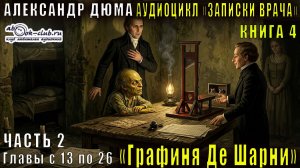 Александр Дюма "Записки врача" книга 4 "Графиня Де Шарни" часть 2 главы с 13 по 26
