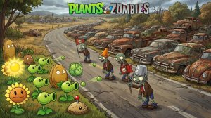 Зомби против растений! Plants vs Zombies ПвЗ PvZ Растения против Зомби
