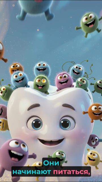 Миллионы бактерий прямо сейчас живут у тебя во рту 🦷🦠🦠